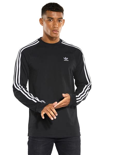 adidas longsleeve zwart man|Amazon.com: Black Adidas Long Sleeve Shirt Men.